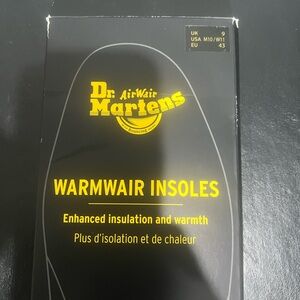 Dr. Martens Black WarmWair Insoles